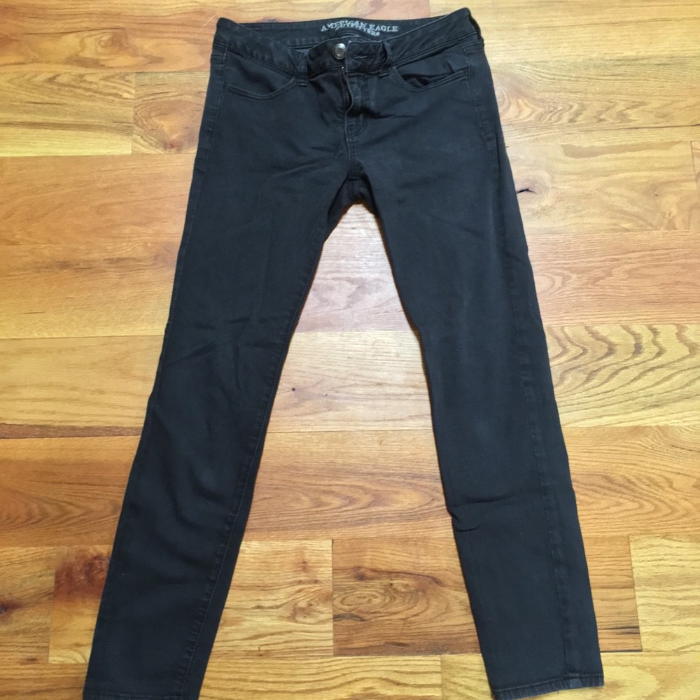 AMERICAN EAGLE Black Skinny Jeans